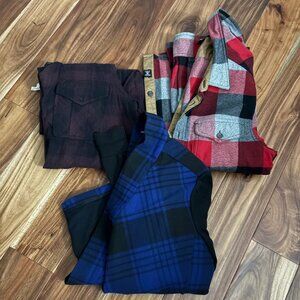 3 Plaid Flannel Roots - Wilfred - Michael Kors